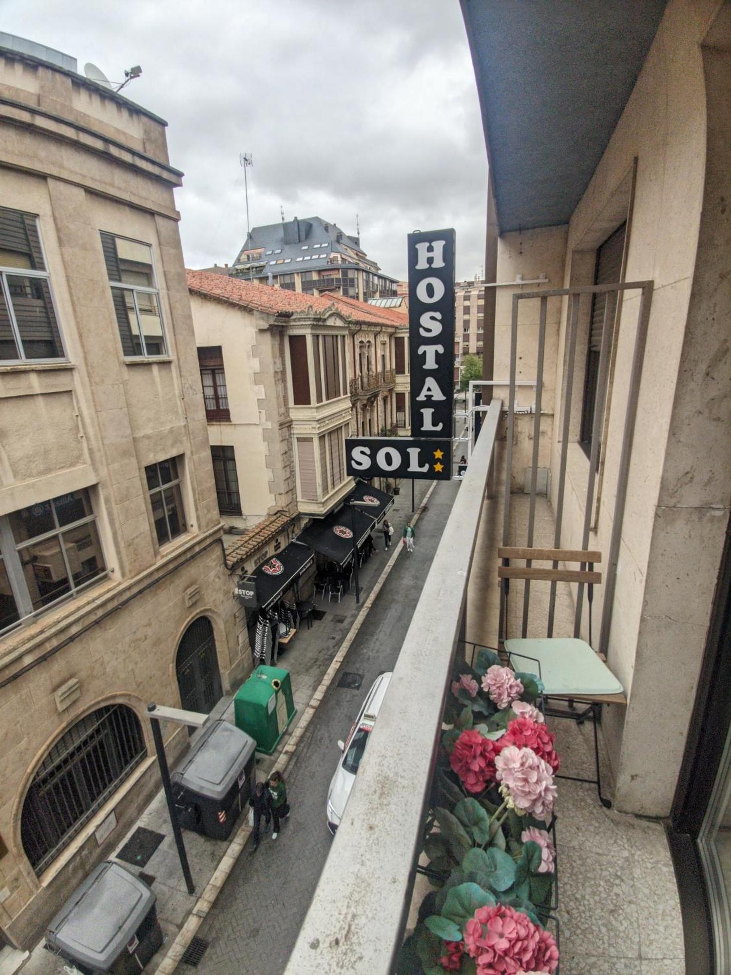 Hostal Sol サモラ エクステリア 写真
